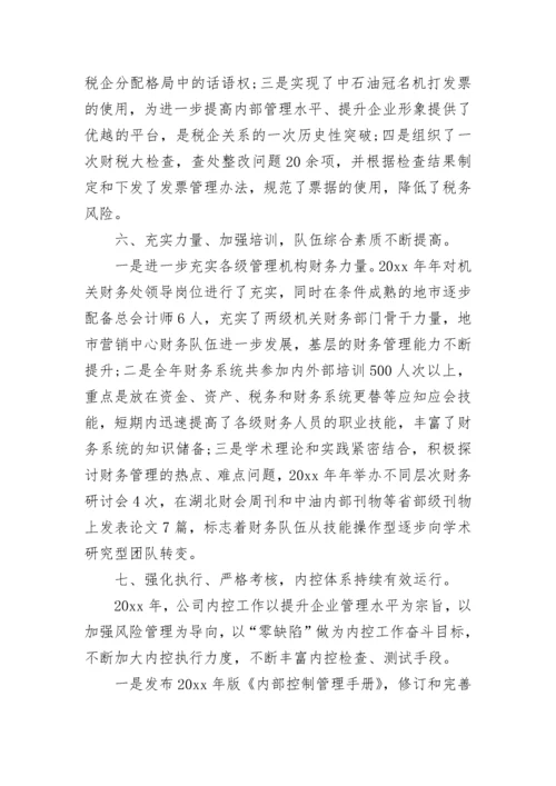 财务总监工作总结报告.docx