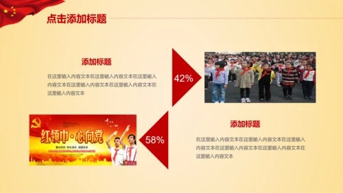 少先队少年先锋队红领巾工作总结汇报PPT
