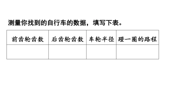 2024（大单元教学）人教版数学六年级下册★自行车里的数学课件（共19张PPT)