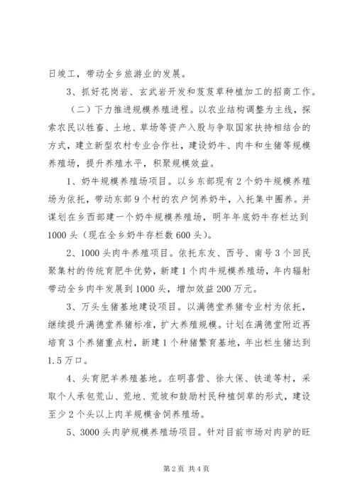 县农业农村谋划座谈会讲话.docx