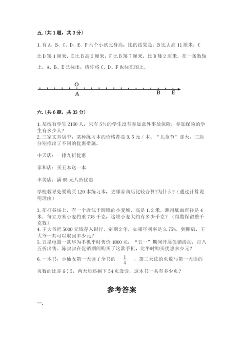 洛阳市小学数学小升初试卷附答案【名师推荐】.docx