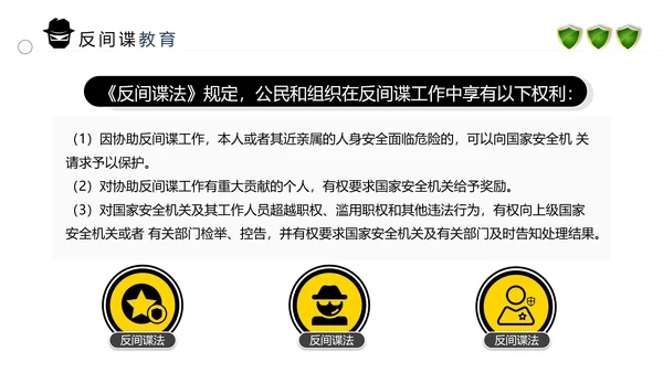 2020全民国家安全反间谍教育知识PPT