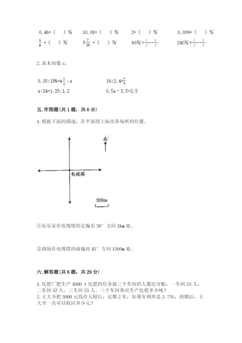 酒泉地区小升初数学测试卷及1套完整答案.docx