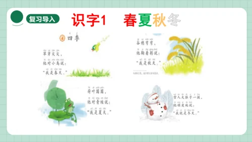 识字1 春夏秋冬   课件