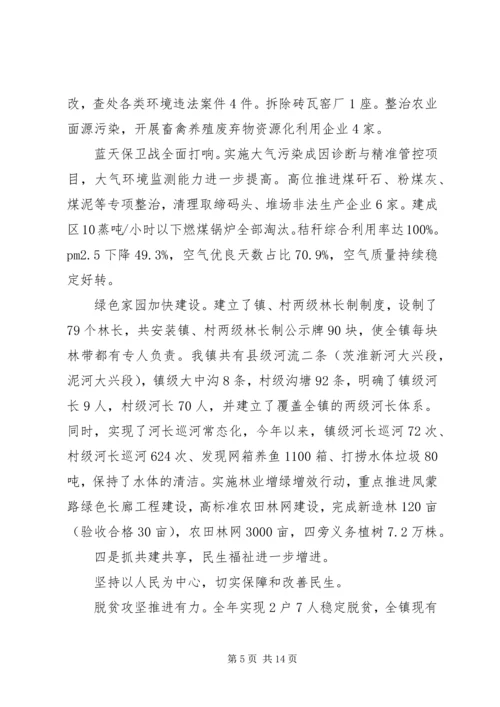 大兴镇XX年政府工作报告.docx