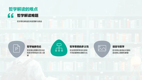 哲学研究解析PPT模板