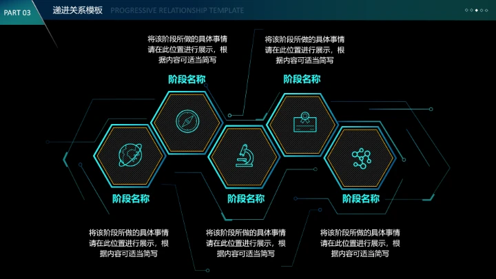 深色酷炫科技风桂林电子科技大学专属课题学术汇报毕业答辩通用PPT模板