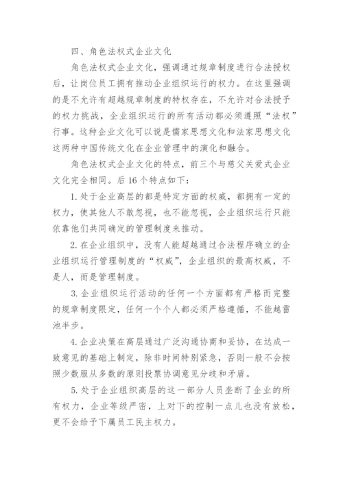 企业管理企业文化的七种模式.docx