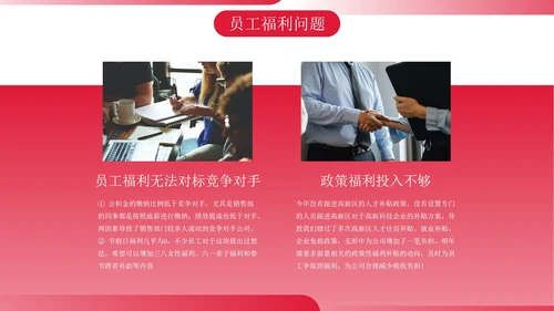 实景商务人事年终总结汇报带内容PPT模板