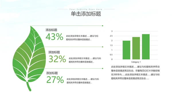 绿色环保生态环境城市绿化工作总结汇报PPT