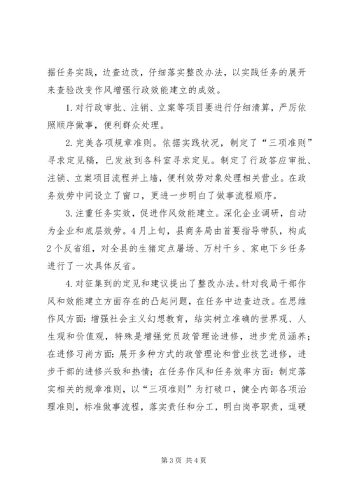 商务局行政建设工作汇报_1.docx