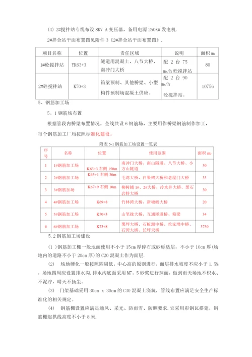 高速公路工地标准化建设方案.docx