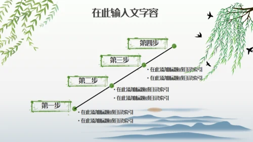 中国风立春节气宣传讲座通用PPT模板