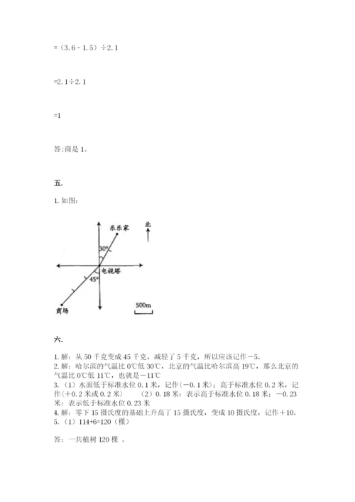 小学六年级数学毕业试题及完整答案（典优）.docx