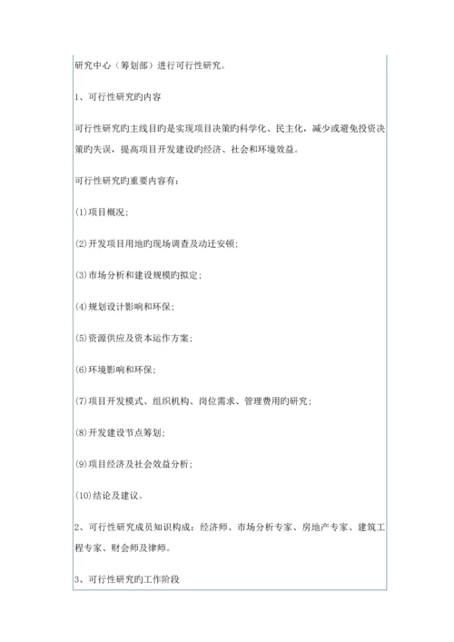 房地产专项项目开发标准流程全过程.docx