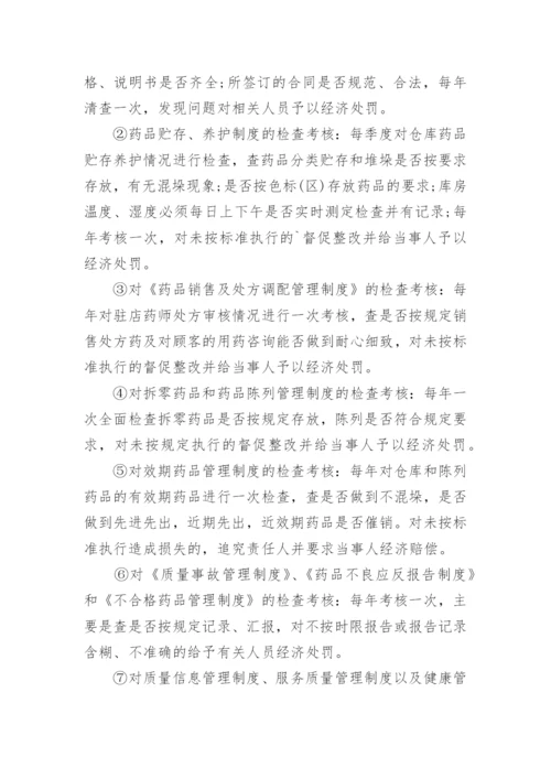 药品质量管理规章制度.docx