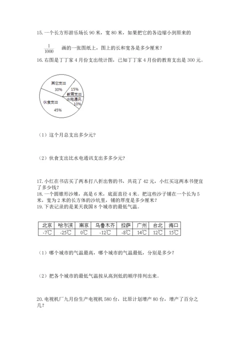 小升初数学应用题50道附参考答案（满分必刷）.docx