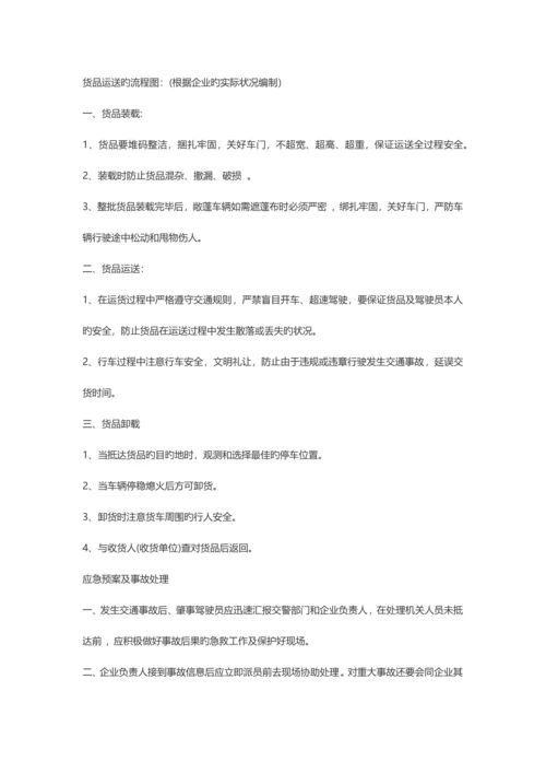 物流企业管理制度参考.docx