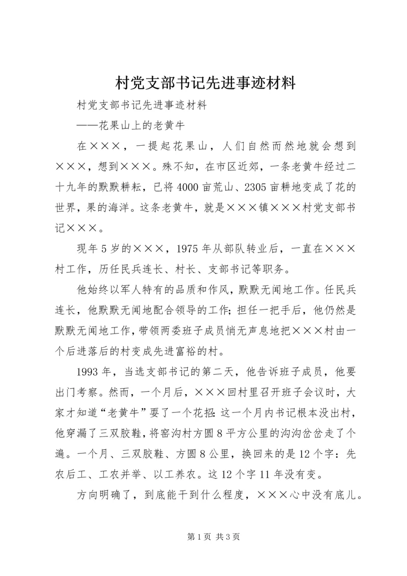 村党支部书记先进事迹材料 (14).docx