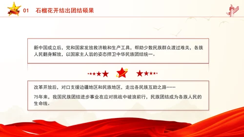 推进民族团结进步成就综述：同心奔赴美好前程专题党课PPT