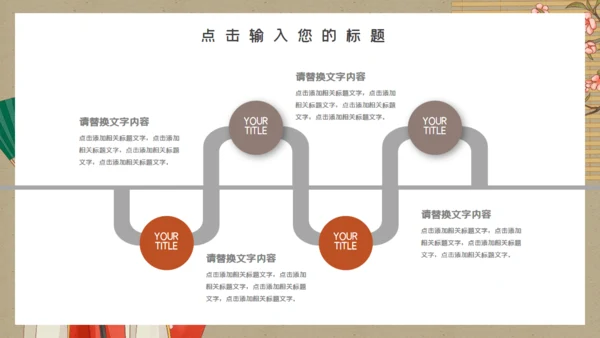 名伶戏曲文化国潮美人图通用PPT