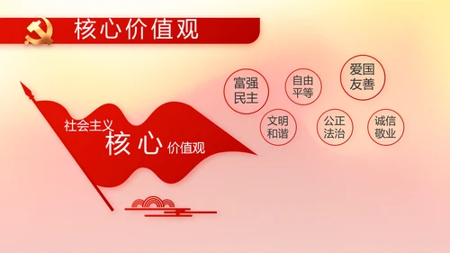 红色大气党建党支部工作总结汇报PPT