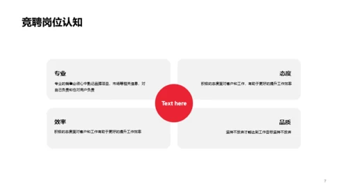 红色商务工作总结PPT案例