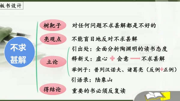 第13课《短文两篇》之《不求甚解》课件(共18张PPT)