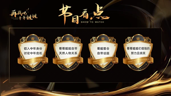 黑色奢华再战吧哥哥姐姐PPT
