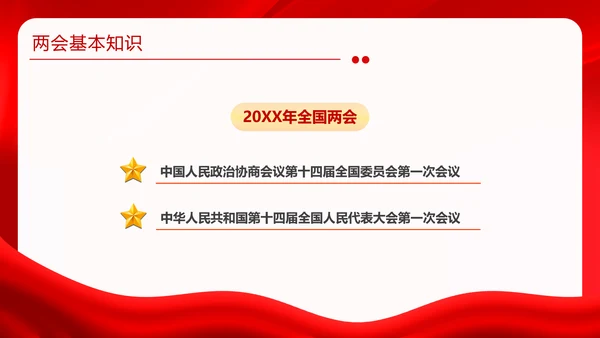 红金大气全国两会知识竞赛全国两会应知应会主题PPT模板