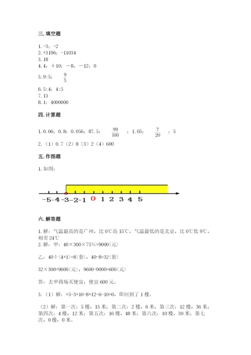 沪教版数学六年级下册期末检测试题含完整答案【夺冠系列】.docx