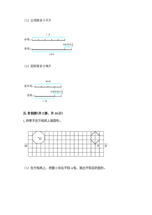 2022六年级上册数学期末测附答案（a卷）