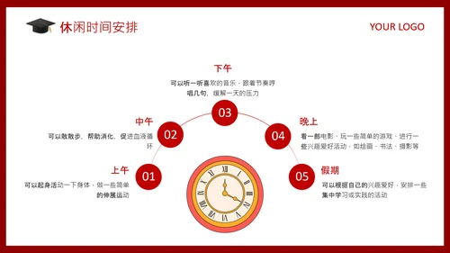 红色商务风高考动员家长会PPT