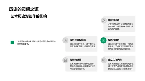 艺术历史初探PPT模板