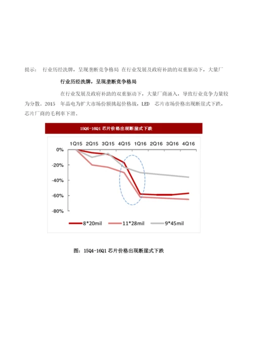 我国LED芯片行业竞争格局及行业进入壁垒分析.docx