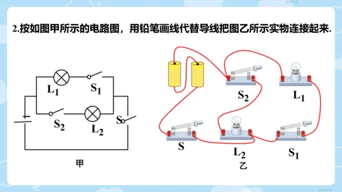 人教版初中物理九年级全一册 15.3串联和并联（课件）18页ppt