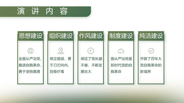 绿色大气八一军事部队工作总结PPT