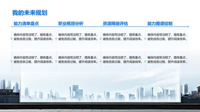 我的未来规划-未来规划PPT