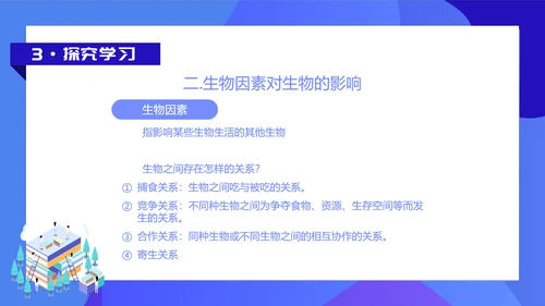 人教版七年级生物教学课件PPT模板