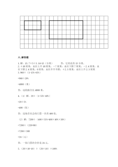 金坛市六年级下册数学期末测试卷推荐.docx