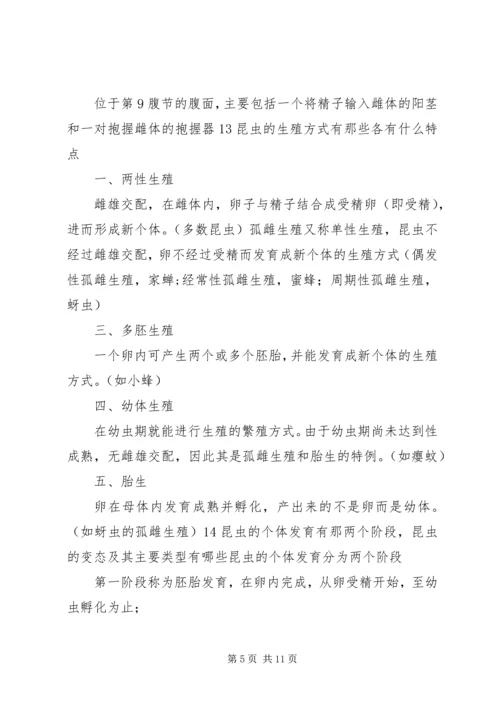 昆虫学学习感受 (3).docx