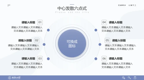 清晰简约风多场合答辩汇报通用PPT模板