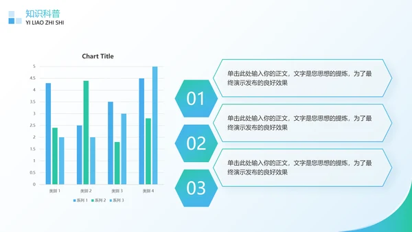 绿色商务风医疗知识科普PPT