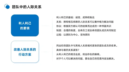 蓝色商务简约打造高绩效团队团队管理PPT模板团队建设