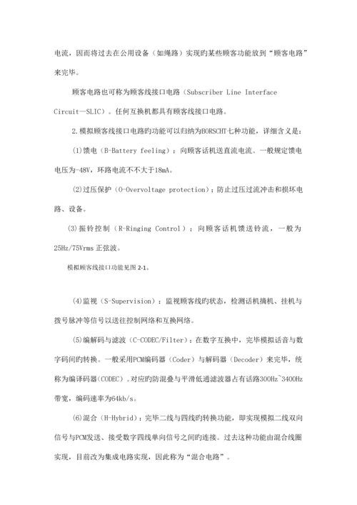 程控交换机设计方案.docx