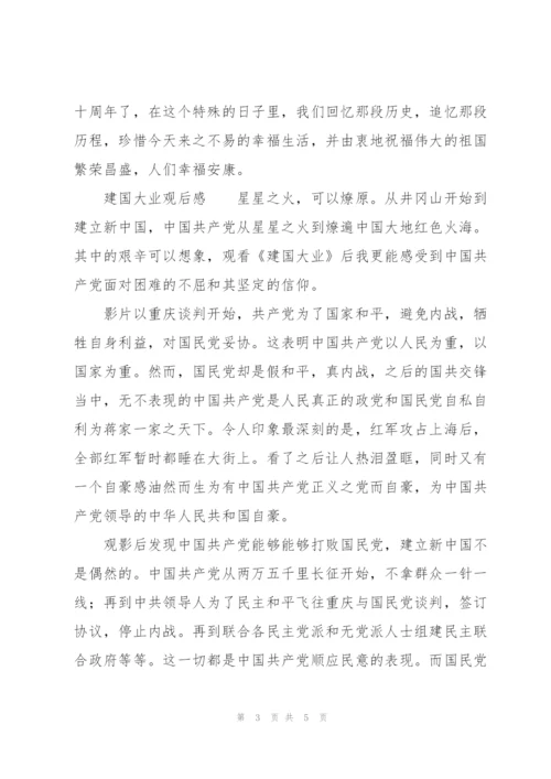 建国大业观后感.docx