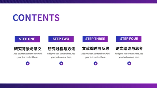 企业工商管理专业毕业论文答辩紫色通用PPT模板