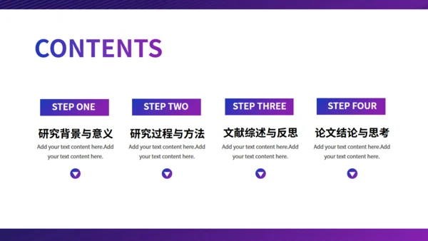 企业工商管理专业毕业论文答辩紫色通用PPT模板