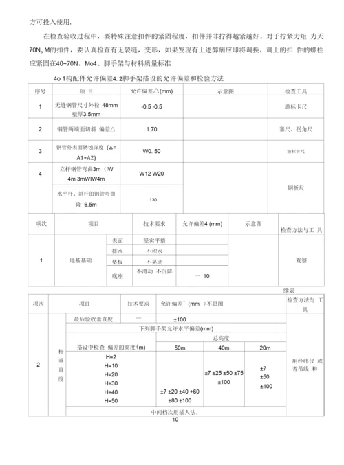 脚手架专项施工方案(悬挑).docx