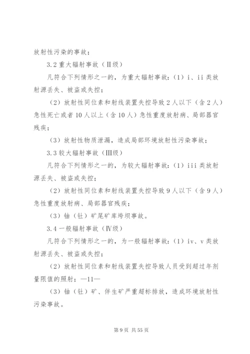 国家环境保护总局辐射事故应急预案.docx